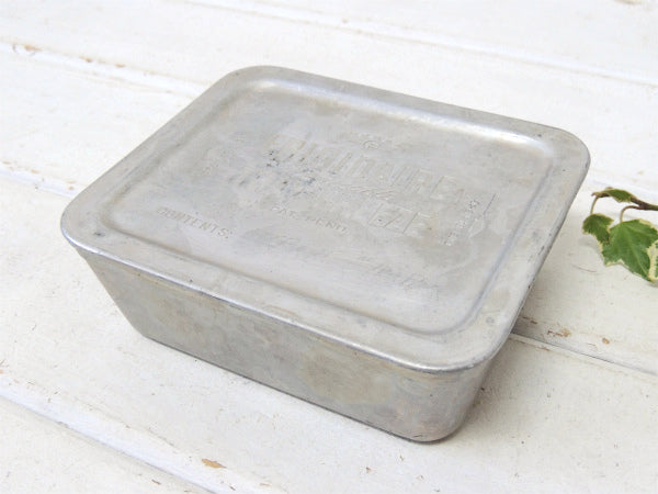 【FRIGIDAIRE】冷蔵庫用のアルミ製・ヴィンテージ・コンテナ/保存容器/レフケース USA