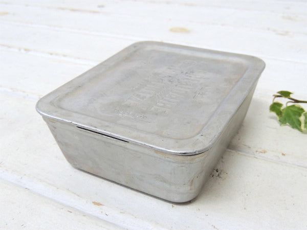 【FRIGIDAIRE】冷蔵庫用のアルミ製・ヴィンテージ・コンテナ/保存容器/レフケース USA