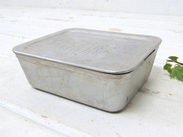 【FRIGIDAIRE】冷蔵庫用のアルミ製・ヴィンテージ・コンテナ/保存容器/レフケース USA