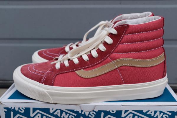 【バンズ・VANS】OG Sk8-Hi Lx・スニーカー・Sun-Dried/US MEN 9.0