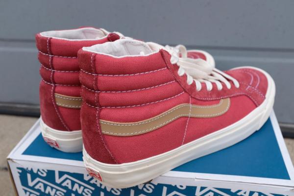 【バンズ・VANS】OG Sk8-Hi Lx・スニーカー・Sun-Dried/US MEN 9.0