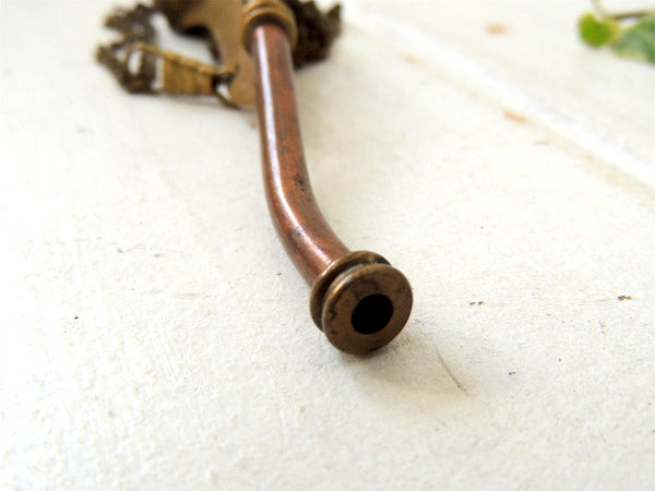 ホイッスル 海軍 ドイツ軍 ゴールドチェーン付き 海軍信号兵用号笛 イカリマーク ヴィンテージ アクセサリー