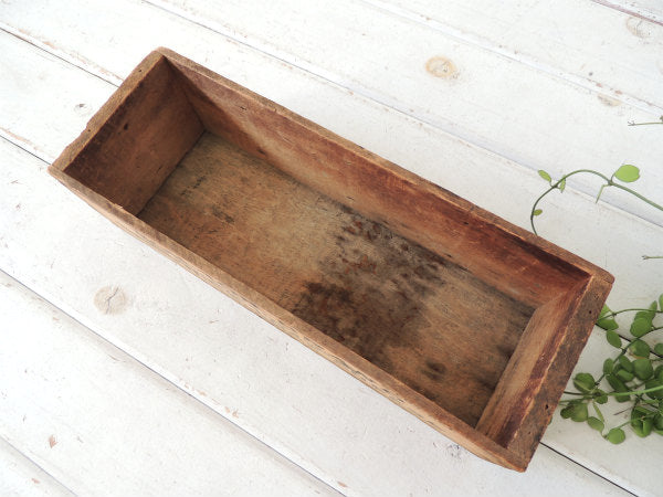 【SANDWICH LOAF CHEESE】4面ロゴ入り・アンティーク・チーズボックス/木箱