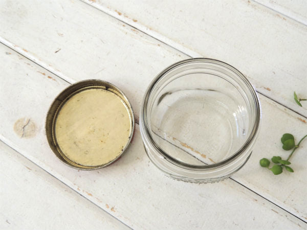 コーヒー 瓶 Fairmont COFFEE Kerr・ヴィンテージ・ガラス　瓶　ガラスジャー