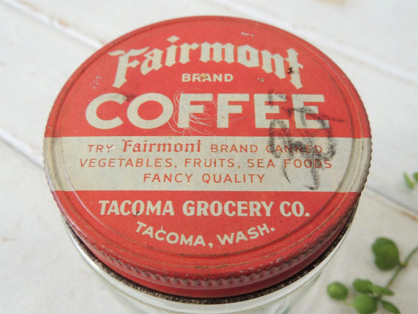 Fairmont  コーヒー 瓶 Ball・ヴィンテージ・ガラス瓶 ガラスジャー 保存容器