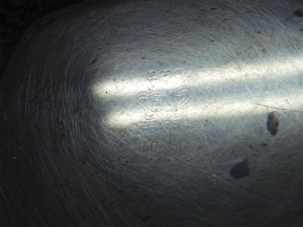 【モダンデザイン・ミッドセンチュリー】シルバープレート・トレイ・1950's〜アンティーク・皿