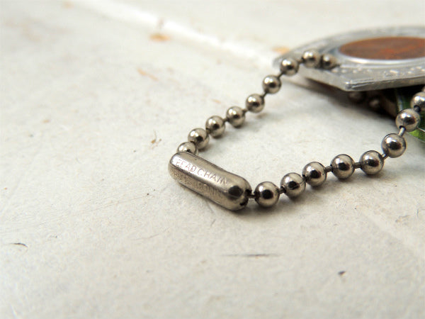 【GOOD LUCK・グッドラック】1954年コイン・ヴィンテージ・キーホルダー・鍵2本付き・USA