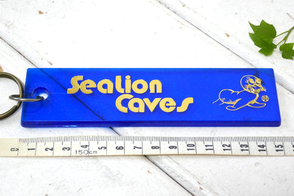 Sea Lion Caves・シーライオン洞窟 アドバタイジング・ヴィンテージ・キーホルダー