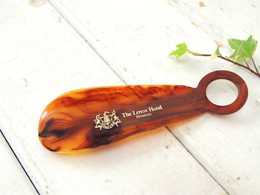 【老舗・ザレノックスホテル】アメリカ・ボストン・アドバタイジング・ヴィンテージ・シューホーン・靴べら