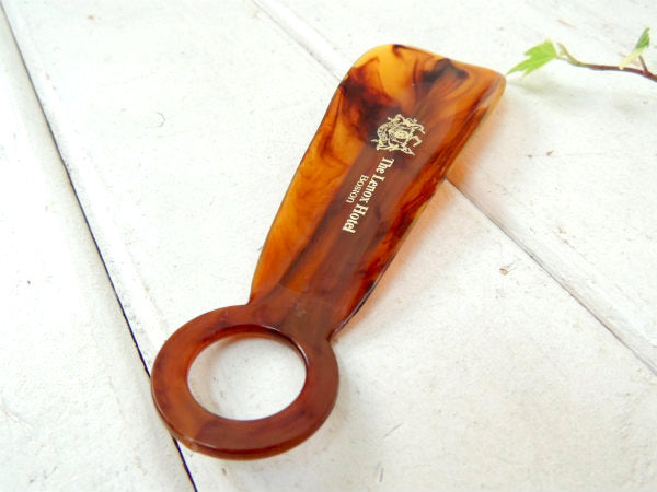 【老舗・ザレノックスホテル】アメリカ・ボストン・アドバタイジング・ヴィンテージ・シューホーン・靴べら