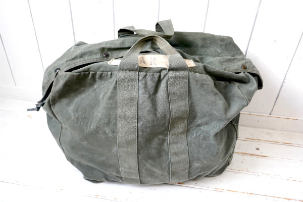 米軍実物 USAF アメリカ空軍 U.S.ARMY 大型・ヴィンテージ・ミリタリー・バッグ