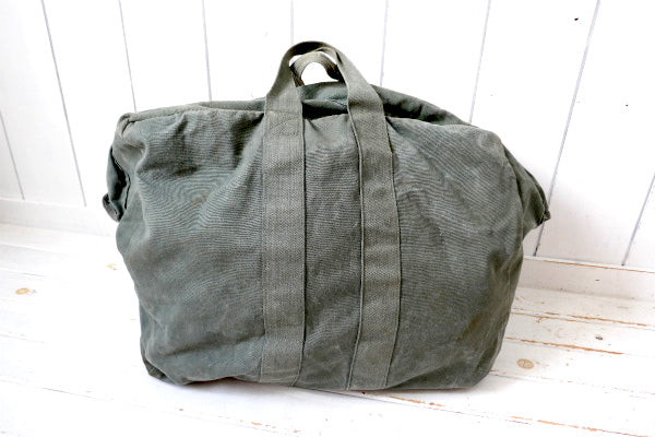 米軍実物 USAF アメリカ空軍 U.S.ARMY 大型・ヴィンテージ・ミリタリー・バッグ
