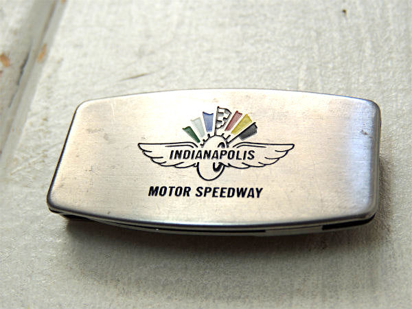 インディアナポリス・モーター・スピードウェイ・Zippo・ビンテージ・マネークリップ&ポケットナイフ