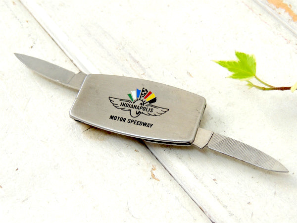 インディアナポリス・モーター・スピードウェイ・Zippo・ビンテージ・マネークリップ&ポケットナイフ