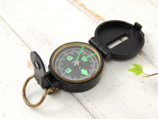 【カリフォルニアスタイル】ヴィンテージ・方位磁石・コンパス・アウトドア&キャンプ・ミリタリー