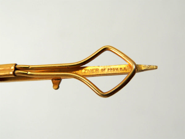 Freemasonry フリーメイソン シンボルマーク 装飾 ヴィンテージ ネクタイピン タイバー ゴールド