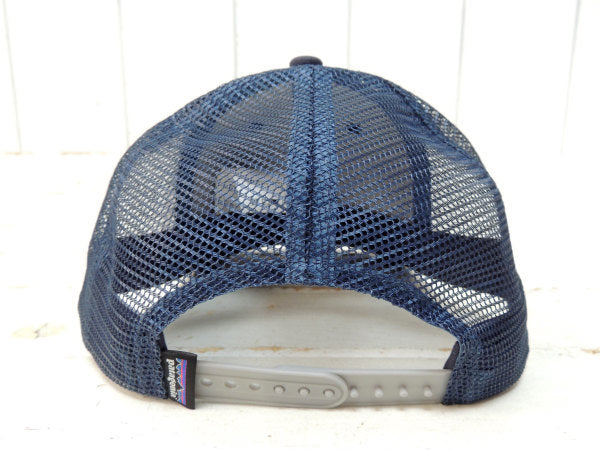 【Patagonia】パタゴニア・カーディフ・ネイビー・LoProトラッカーハット&ステッカー1枚