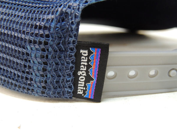 【Patagonia】パタゴニア・カーディフ・ネイビー・LoProトラッカーハット&ステッカー1枚