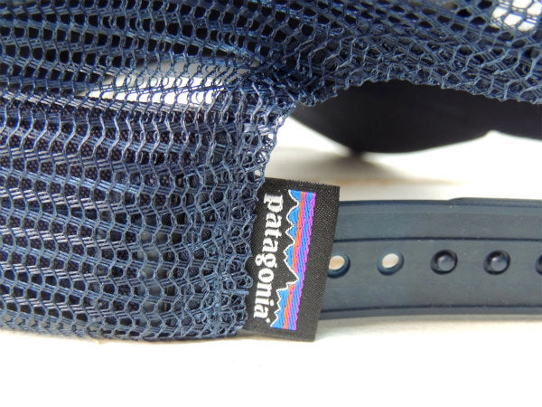 【Patagonia】パタゴニア・カーディフ限定・トラッカーハット&ステッカー1枚/ネイビー