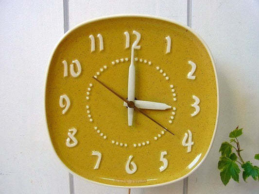 【GE/ゼネラルエレクトリック】ラッセルライト・50’sヴィンテージ・時計/クロック　USA