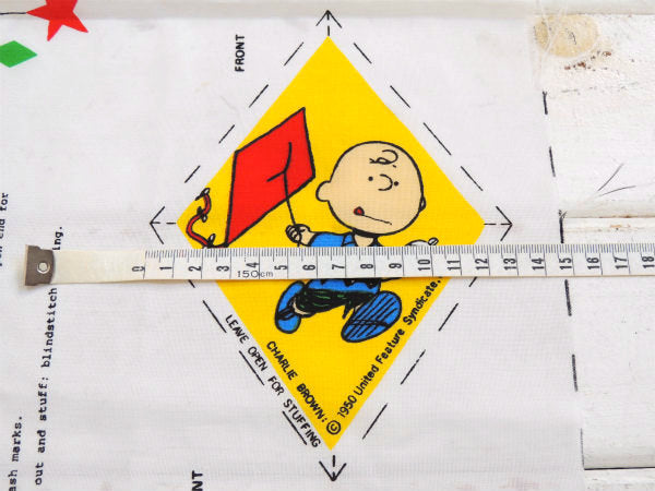 【スヌーピー】ピーナッツの仲間・モビールキット・60'sヴィンテージ・パネル生地/ファブリック