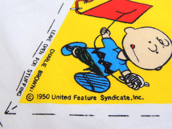 【スヌーピー】ピーナッツの仲間・モビールキット・60'sヴィンテージ・パネル生地/ファブリック
