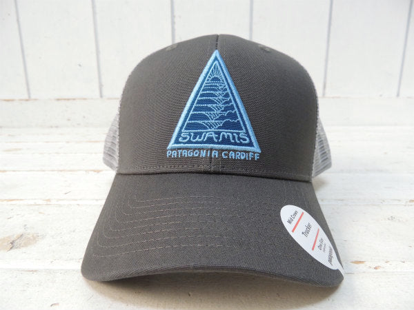 【Patagonia】パタゴニア・SWAMIS・カーディフ・トラッカーハット&ステッカー/グレー