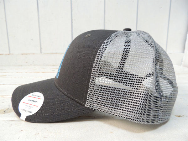 【Patagonia】パタゴニア・SWAMIS・カーディフ・トラッカーハット&ステッカー/グレー