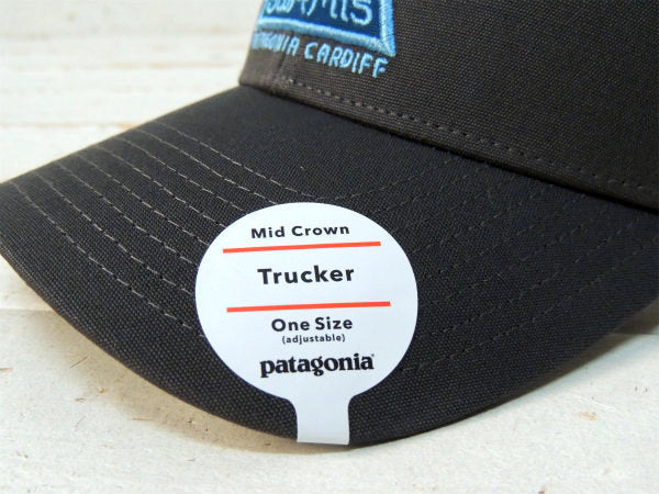 【Patagonia】パタゴニア・SWAMIS・カーディフ・トラッカーハット&ステッカー/グレー