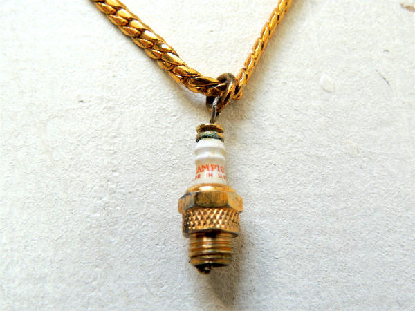 CHAMPION チャンピオン アメ車　プラグ ヴィンテージアクササリー　タイピン　タイバー　アドバタイジング USA
