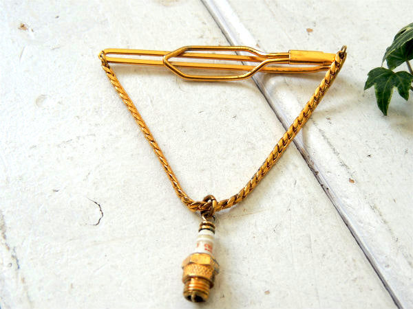 CHAMPION チャンピオン アメ車　プラグ ヴィンテージアクササリー　タイピン　タイバー　アドバタイジング USA