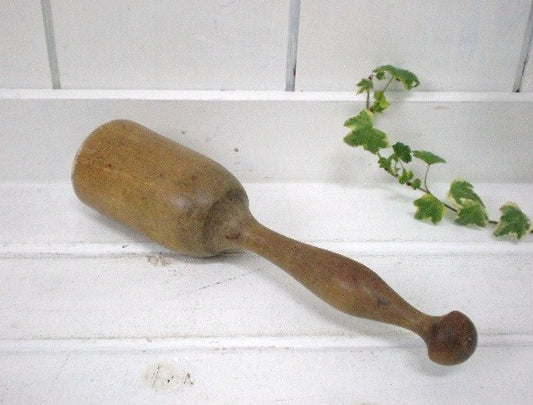 USA　木製のヴィンテージ・キッチンハンマー