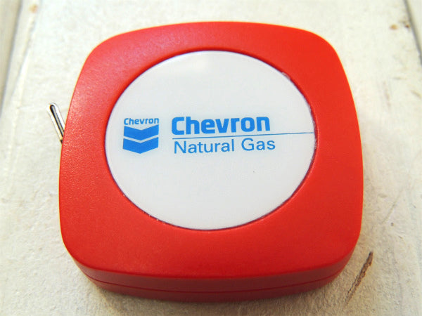Chevron シェブロン・ドイツ製・ヴィンテージ・メジャーテープ・巻尺・アドバタイジング・未使用