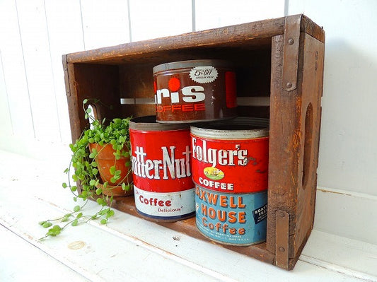 DRINK・Coca-Cola・コカコーラ・LA・ヴィンテージ・ウッドボックス/木箱/USA