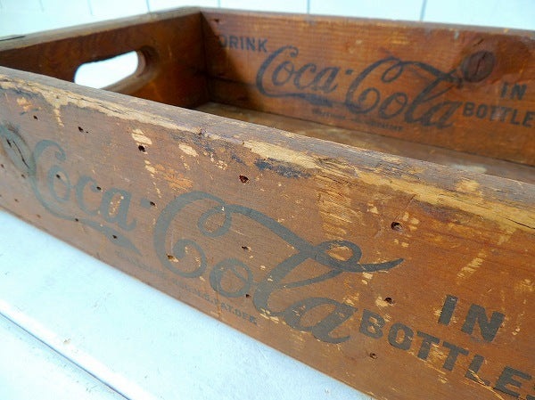 DRINK・Coca-Cola・コカコーラ・LA・ヴィンテージ・ウッドボックス/木箱/USA