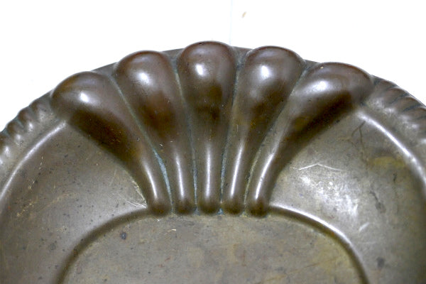 アールヌーヴォー アールデコ 細工 オールド アンティーク トレイ 皿 マネートレイ USA