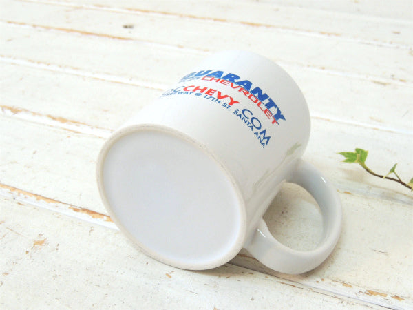 シボレー CHEVROLET ゼネラルモーターズ・陶器製・ノベルティ・マグカップ・ペン立て・アメ車