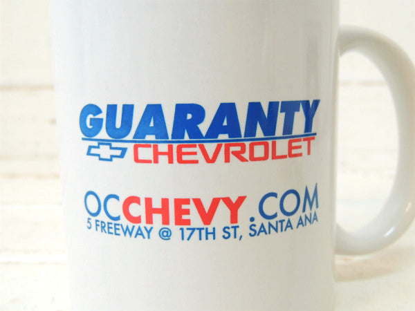 シボレー CHEVROLET ゼネラルモーターズ・陶器製・ノベルティ・マグカップ・ペン立て・アメ車