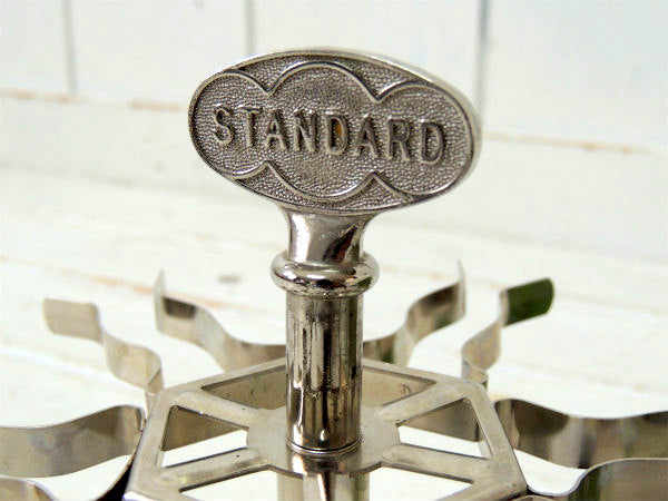 【STANDARD/6ホルダー/USA】スチール製・回転式・アンティーク・スタンプホルダー