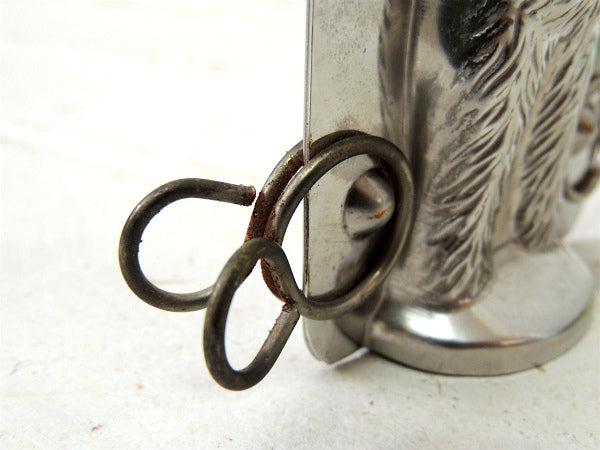 クリスマスツリー・テディベア型のティン製・アンティーク・チョコレートモールド・キャンドル&菓子型