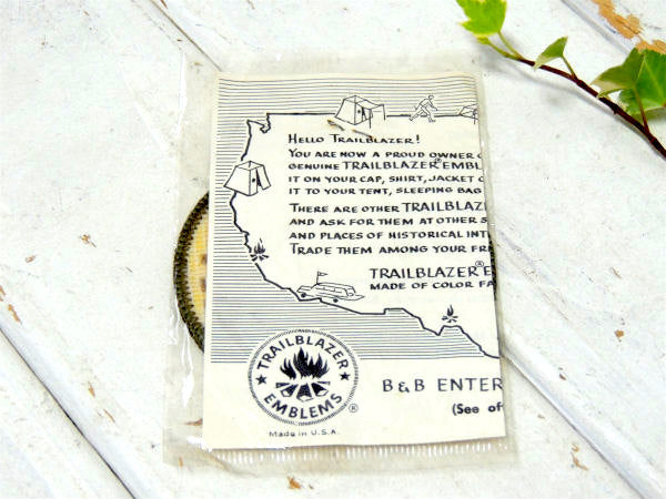 ラッセン火山・カリフォルニア 国立公園 1960's・ヴィンテージ・刺繍・ワッペン・パッチ・US