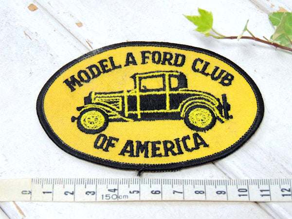 フォード・モデルA・FORD アメ車・クラシックカー・ヴィンテージ・刺繍・ワッペン・アクセサリー