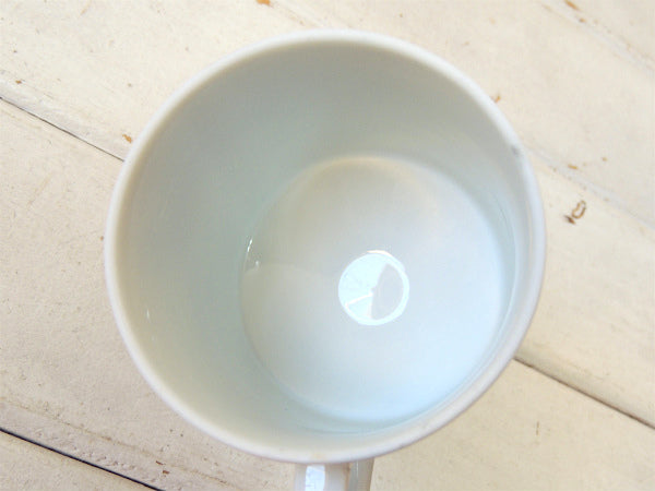 ミッキーマウス ウォルトディズニー・ヴィンテージ・陶器製・フッテッド・マグカップ・里返り品