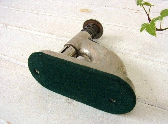 スタンド式・アンティーク・クリップレス・ステープラー/針なしホッチキス USA