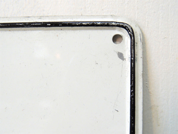 【1960~1970s・NO HUNTING・デッドストック】ヴィンテージ・アルミ製・サイン・看板