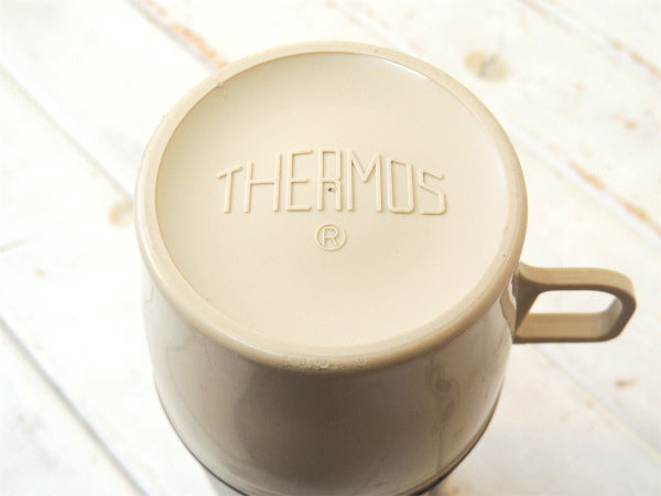 【THERMOS】サーモス・赤色・タータンチェック・60's・ヴィンテージ・魔法瓶・水筒・1パイント
