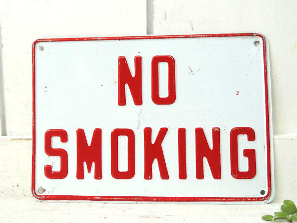 【1960~1970s・NO SMOKING/禁煙】ヴィンテージ・サイン・看板・カフェ&レストラン