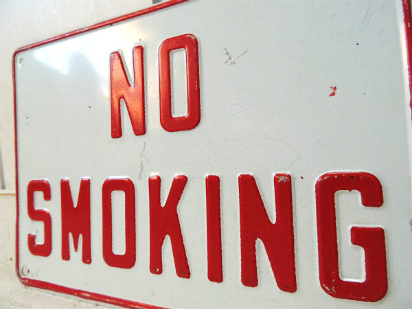 【1960~1970s・NO SMOKING/禁煙】ヴィンテージ・サイン・看板・カフェ&レストラン