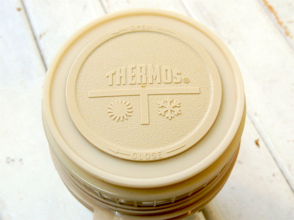 THERMOS サーモス・グリーン・ビンテージ・水筒・魔法瓶・スープジャー・1パイント キャンプギア