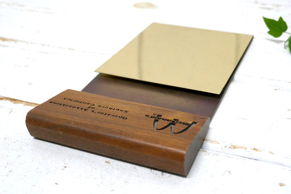 マクドナルド・カリフォルニア アドバタイジング・非売品・ビンテージ・バインダー・メモホルダー USA